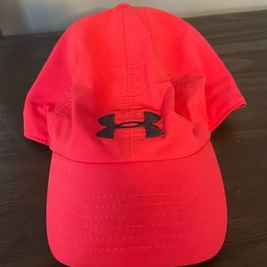 Hot pink under armour hat